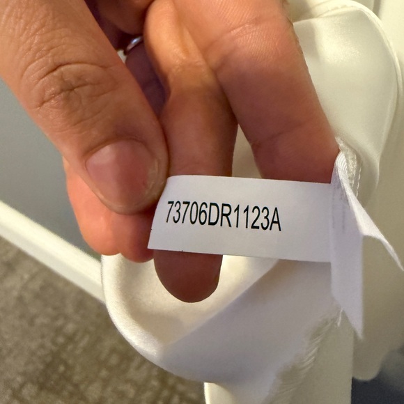 Gianni Bini Dionne Satin Long Sleeve Mini Dress - Picture 9 of 10